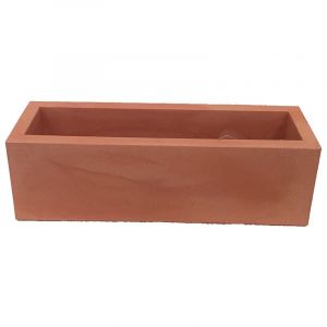 JARA 100 Jardinière rectangulaire d'intérieur et d'extérieur pour plantes et fleurs très résistantes au temps. Jardinière fabriquée en polyéthylène