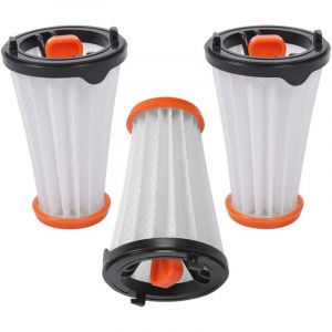Lot de 3 filtres de rechange pour aspirateurs AEG/Electrolux Rapido et Ergorapido Remplace AEG AEF 144 / Electrolux EF144