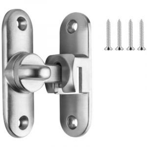 Loquet Porte Coulissante, Verrou Porte Coulissante, Verrou Serrure de Fermeture Porte Coulissante, Verrou Porte Interieure Exterieur, Serrure Porte