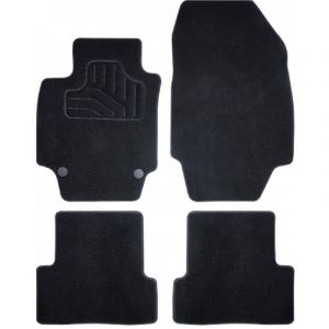 Synchro - Tapis sur mesure compatible avec Audi A1 10-19 - Incar moquette noir