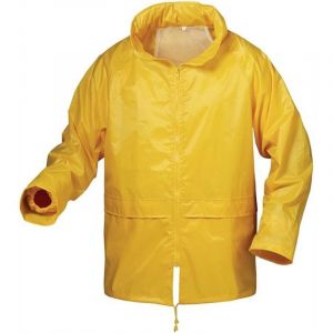 Veste de pluie Herning taille xl jaune 100 % pes, rev&ecirc;tement pvc