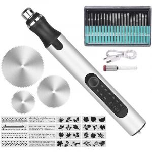 Stylo de gravure électrique pour argent, outils de gravure, mini outil de gravure, stylos de gravure électriques pour bricolage sur bois, figurines,