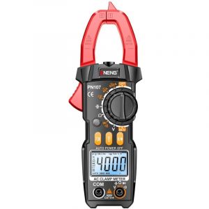 Pince Multim&egrave;tre Num&eacute;rique 6000 Comptes VRAI RMS, Multim&egrave;tre &agrave; Gamme Automatique, Voltm&egrave;tre et Amp&egrave;rem&egrave;tre avec Mesure de Courant CA/CC, Tension