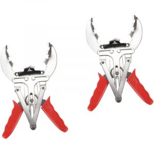 Start - Ensemble de 2 pinces de retrait de segment de piston Outils automatiques Outils automatiques Pince à cliquet pour segment de piston Pince de