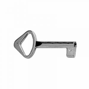 Cl&eacute; de serrure nickel&eacute;e 22-53-12R Meroni