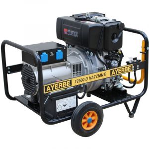 Maestro Ferretero - Groupe &eacute;lectrog&egrave;ne diesel monophas&eacute; 12,5 kVA hatz mn e 10 kVA d&eacute;marrage &eacute;lectrique 230 V