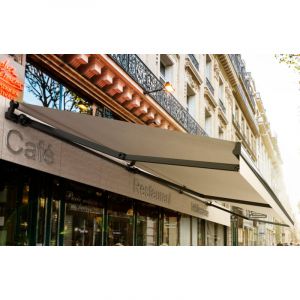 Store Banne Monobloc Manuel 3,25 x 2,5 m Anthracite - dickson® ardoise