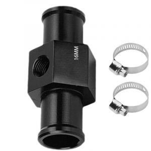 Adaptateur de sonde de radiateur - Raccord pour sonde de temp&eacute;rature, connecteur en aluminium Adaptateur pour syst&egrave;me de refroidissement moteur pour