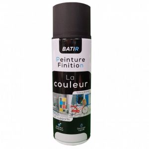 A&eacute;rosol peinture m&acirc;t 400ml, noir, ral 9005