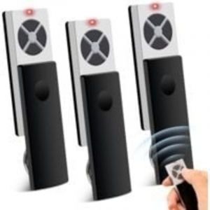 3Pcs T&eacute;l&eacute;commande compatible avec Chamberlain, t&eacute;l&eacute;commande pour Chamberlain 4 canaux 433.92 MHz, moteur de porte de garage pour TX2EV TX4EV TX2EVS