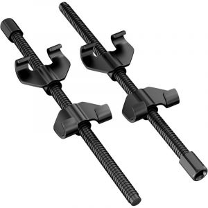 2 Pi&egrave;ces Compresseur Ressort Amortisseur, Compresse Ressort Amortisseur Voiture, Outil de Compression de Ressort de Frein T&eacute;lescopique,