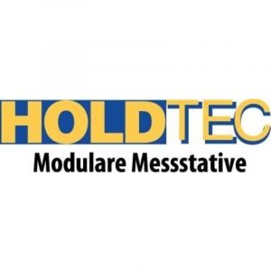 Holdtec - Bras articul&eacute;, Fixation socle magn&eacute;tique : M8, Long. du bras (colonne/bras transversal) 140/110 mm, Support de comparateur M6
