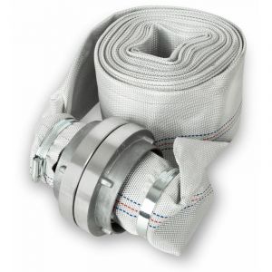 3' Tuyau de refoulement, Tuyau plat avec raccord Storz, longueur 10m, diam&egrave;tre 3 pouce, Tuyau dincendie, tuyau en textile, tuyau darrosage, tuyau de