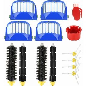 Pi&egrave;ces de Rechange pour Irobot Roomba 600 605 615 616 620 621 630 635 650 652 660 665 680 690 695 Series Brosse et Filtre Pi&egrave;ces de Rechange Robot