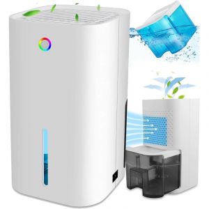 Deshumidificateur d air, Mini D&eacute;shumidificateur D'int&eacute;rieur, Anti Humidit&eacute; Maison Absorbeur D'humidit&eacute; Electrique