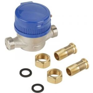 Compteur d'eau intelligent DN15 - Type rotor, haute sensibilit&eacute;, affichage num&eacute;rique, compteur d'eau froide TSS300E