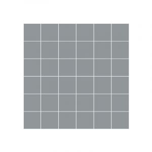 Carrelage gr&egrave;s c&eacute;rame TONO Mosa&iuml;que 5x5 cm Gris - Mat - bo&icirc;te de 0.45 m2 - Mosa&iuml;que 5x5 cm Gris - bo&icirc;te de 0.45 m2 - Mosa&iuml;que 5x5 cm Gris - bo&icirc;te de