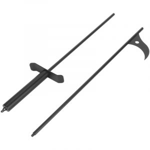 Foyer en acier massif antirouille de chemin&eacute;e de tisonnier de 40 pouces pour le po&ecirc;le &agrave; bois de Camping int&eacute;rieur ext&eacute;rieur.