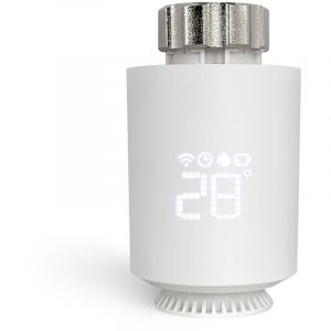 TONYSA T&ecirc;te Thermostatique Radiateur, Vanne Thermostatique Connect&eacute;e Programmable, Thermostat Radiateur Compatible avec Alexa, Smart APP Contr&ocirc;le,