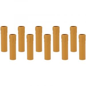 10pcs 4 Pouces Bougies Manchons Simulation Goutte de Cire Vintage Couvertures de Douille de Bougie pour Lustre