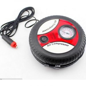 Jalleria - Mini gonfleur de pneus de voiture – Compresseur d'air portable 12 v – Pompe à air de voiture – Avec adaptateur allume-cigare