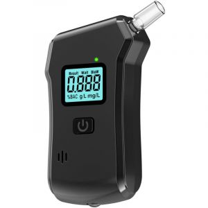 &Eacute;thylotest &eacute;lectronique avec &eacute;cran LCD num&eacute;rique bleu, &eacute;thylotest portable pour la maison et les f&ecirc;tes, &eacute;thylotest professionnel
