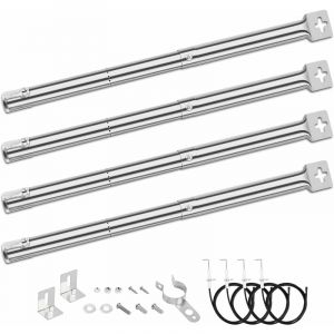 31-45 cm Brûleur Universel Pièces détachées pour Landmann Triton 2, Enders Monroe, Tepro, Campingaz, Taino, Proficook, Barbecook, Brûleur Tubulaire