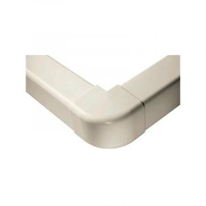 Pack de 9 ext&eacute;rieurs d'angle 90&deg; 80 mm blanc pur