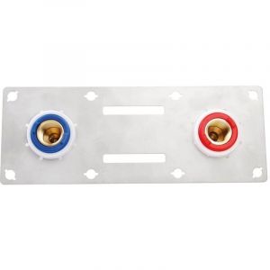 P-pro - Sortie de cloison double multicouche à sertir Ø16 - femelle 1/2'' (15/21)