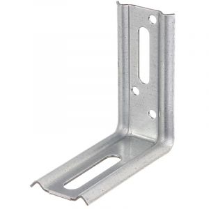 &Eacute;querre r&eacute;glable 90&deg;&ndash; Galvanis&eacute;e Sendzimir &ndash; 70 x 70 x 30 mm &ndash;Set de 50 pi&egrave;ces &ndash; Marque Alberts