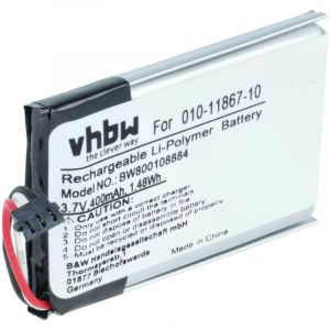 vhbw Batterie compatible avec Garmin Delta Sport, GAB102, GAD109, DELTA TRAINING COLLAR collier de dressage (400mAh, 3,7V, Li-polym&egrave;re)