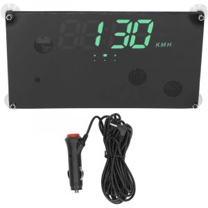 Gistuch - Compteur de vitesse de pare-brise de fenêtre arrière d'affichage hud de voiture compteur de prévention de collision pour les bus de camions
