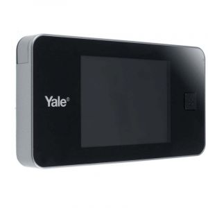 Judas num&eacute;rique &eacute;lectronique standard Yale, chrome mat