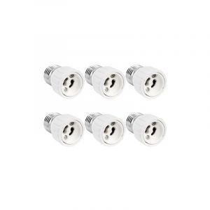 Lablanc - Adaptateur E27 vers GU10, 0-250V, max. 200W, Convertisseur de Douille Adaptateur E27 GU10 pour Ampoule led, Lampe Halogène et cfl,