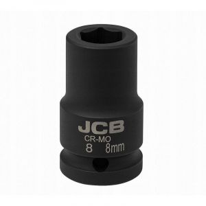 JCB JCB-44508 Embout de cl&eacute; &agrave; douille &agrave; choc 8 mm m&eacute;tal