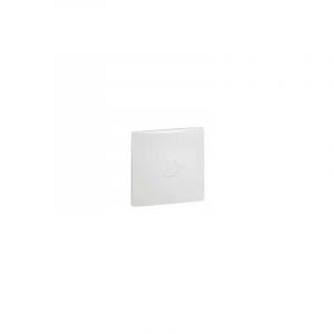Legrand - 080649 Plaque de dérivation 80x80mm - Neptune - Blanc