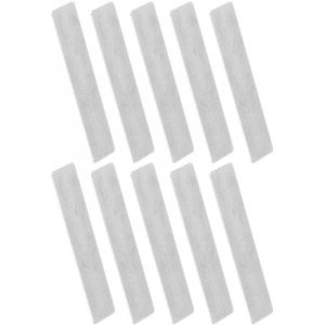 10 Pièces Plaque de Soupape de Compresseur D'air Clapet Compresseur Air 10x47mm/0.4x1.9in Pièces de Rechange de Compresseur D'air en Fonte pour