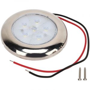 Jeffergarden Plafonnier LED pour camping-car, 12V, &eacute;clairage blanc &eacute;tanche IP65, pour bateau, camping-car, caravane, camion