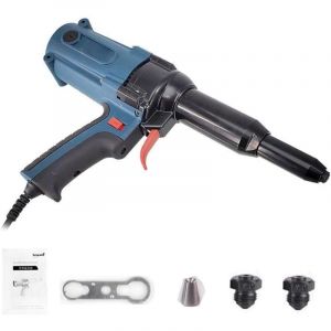 Outil de rivetage, riveteuse électrique 400 W, Pistolet à Riveter électrique, Pistolet à Riveter électrique, Pistolet à Riveter électrique Robuste,