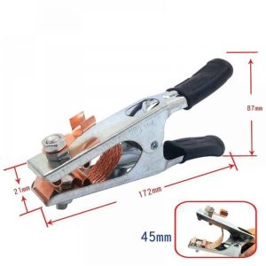 Pince de mise &agrave; la terre de soudage, pince de mise &agrave; la terre de soudage galvanis&eacute;e 500a Pince de tige de terre magn&eacute;tique Bonne conductivit&eacute; pour