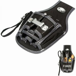 Pochette à outils 9 en 1 Ceinture-sacoche électricien porte-outils de ceinture Multifonction Sac Tournevis Kit Support pour