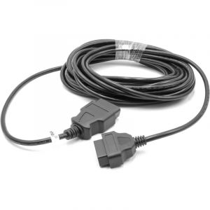 OBD2 Rallonge prise 16 broches sur m&acirc;le compatible avec v&eacute;hicules, appareils de diagnostic 1000cm - Vhbw