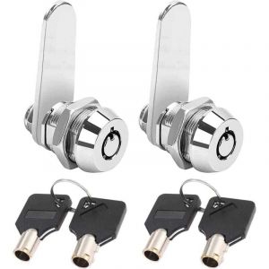 serrure &agrave; came tubulaire &agrave; filetage, serrure &agrave; cylindre verrou de s&eacute;curit&eacute; pour barillet bo&icirc;te aux lettres pour porte, tiroir, placard, bo&icirc;te aux