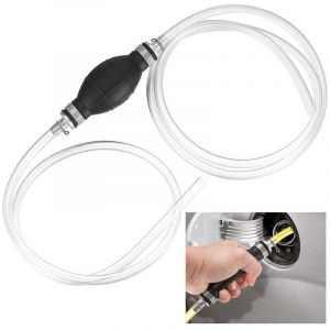 Pompe &agrave; Essence Manuelle de Siphon, Pompe Manuelle de Transfert de Diesel pour l'eau de Gasoil Parfaite pour SUV, MPV, Tondeuse &agrave; Gazon, Aquariums,