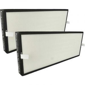 Vhbw - 2x Filtres hepa compatible avec Rowenta Intense Pure Air Connect PU6080, PU6080 F0 humidificateur d'air - Filtre de rechange