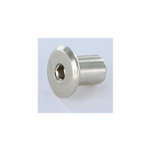 Vis Express - Combifix écrou relieur Tête plate Diamètre de tête: 15 Diamètre du corps 9 Longueur sous tête 15 M6 Clé-500 pièces