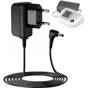 Chargeur 6 V pour tensiom&egrave;tre Omron, adaptateur secteur CA pour tensiom&egrave;tres Omron s&eacute;ries M7, M500, M700, M3, M5, c&acirc;ble de recharge de rechange 1,4 m