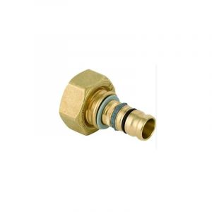 611.623.00.5 D&eacute;part de nourrice Mepla pour euroc&ocirc;ne &Oslash;16mm - 3/4 - jaune - Geberit