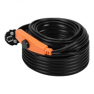 SWANEW 18m 288W Câble chauffant Câble antigel Traçage de tuyaux autorégulant avec thermostat