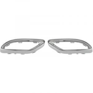TONYSA Couvercle d'embout d'&eacute;chappement chrom&eacute; brillant, garniture de remplacement pour mercedes-benz A B C E GLC classe cls W177 W247 W205 W213 X253